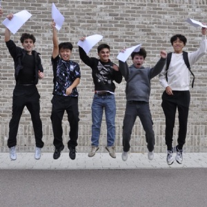 Stephen Perse Cambridge students celebrate their GCSE results
